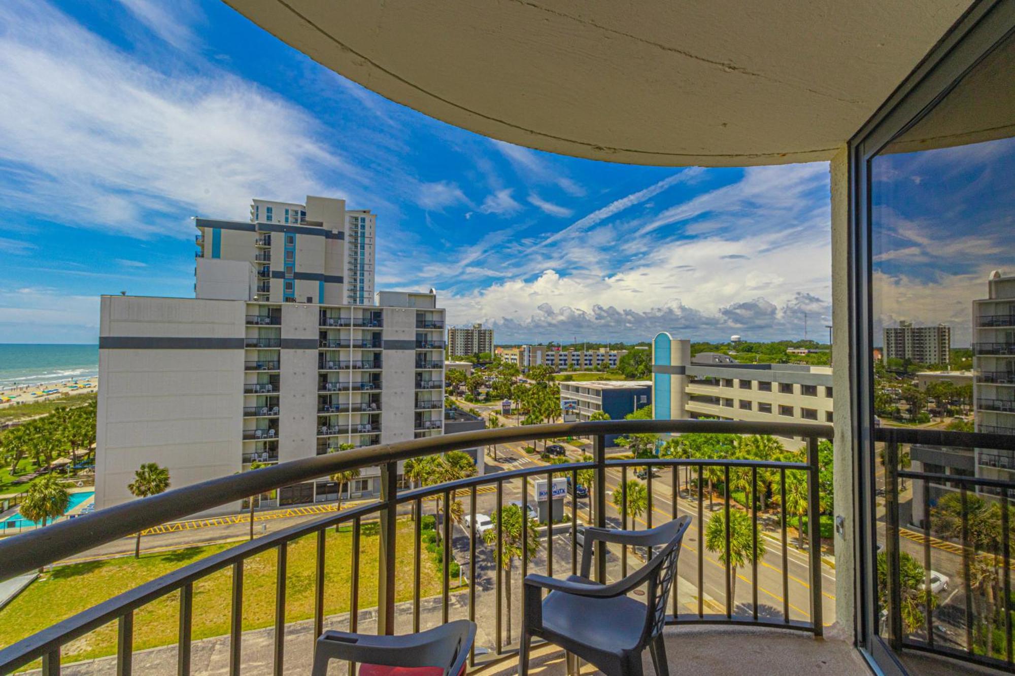 Ocean View Double Suite! Sleeps 4 Meridian Plaza 705 Myrtle Beach Exteriér fotografie