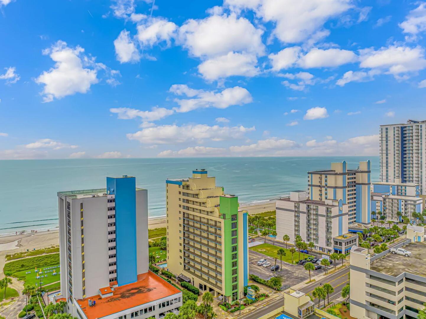 Ocean View Double Suite! Sleeps 4 Meridian Plaza 705 Myrtle Beach Exteriér fotografie