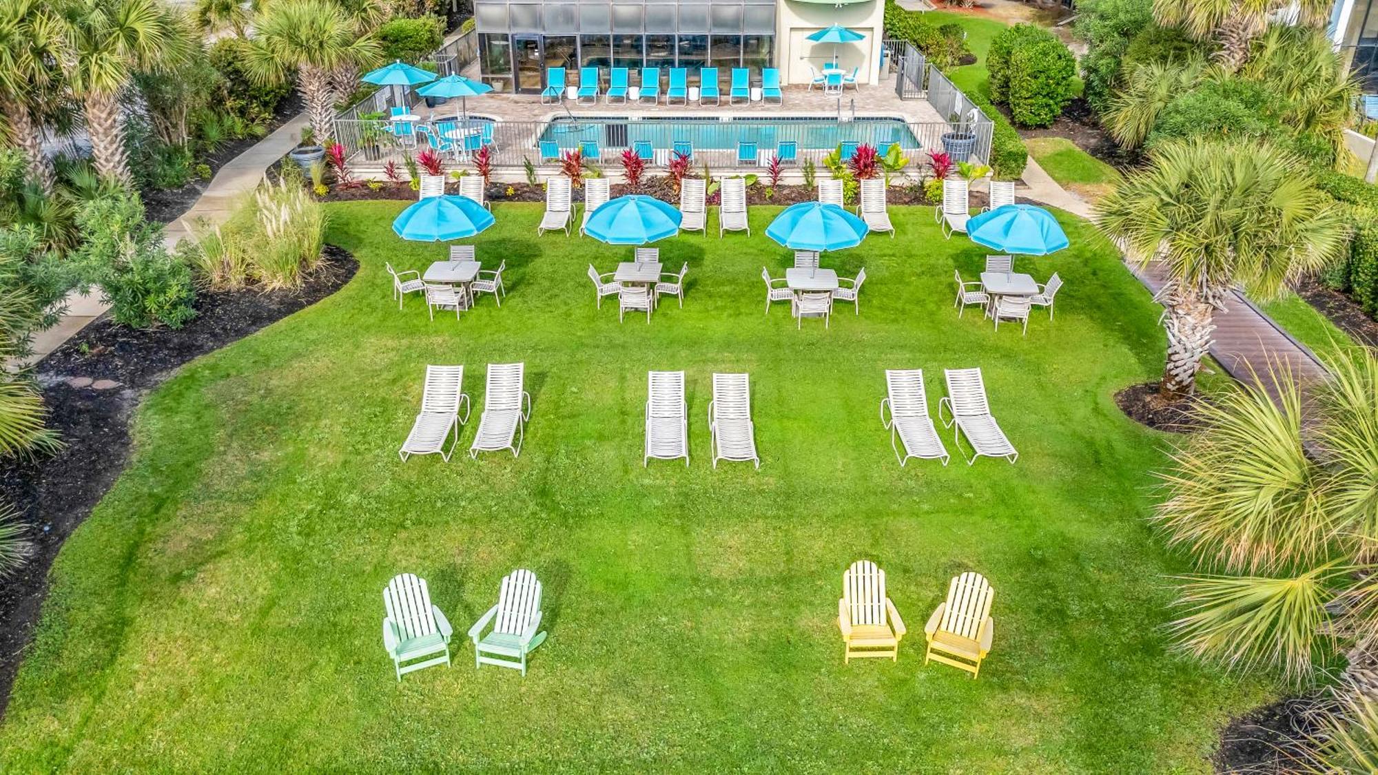 Ocean View Double Suite! Sleeps 4 Meridian Plaza 705 Myrtle Beach Exteriér fotografie