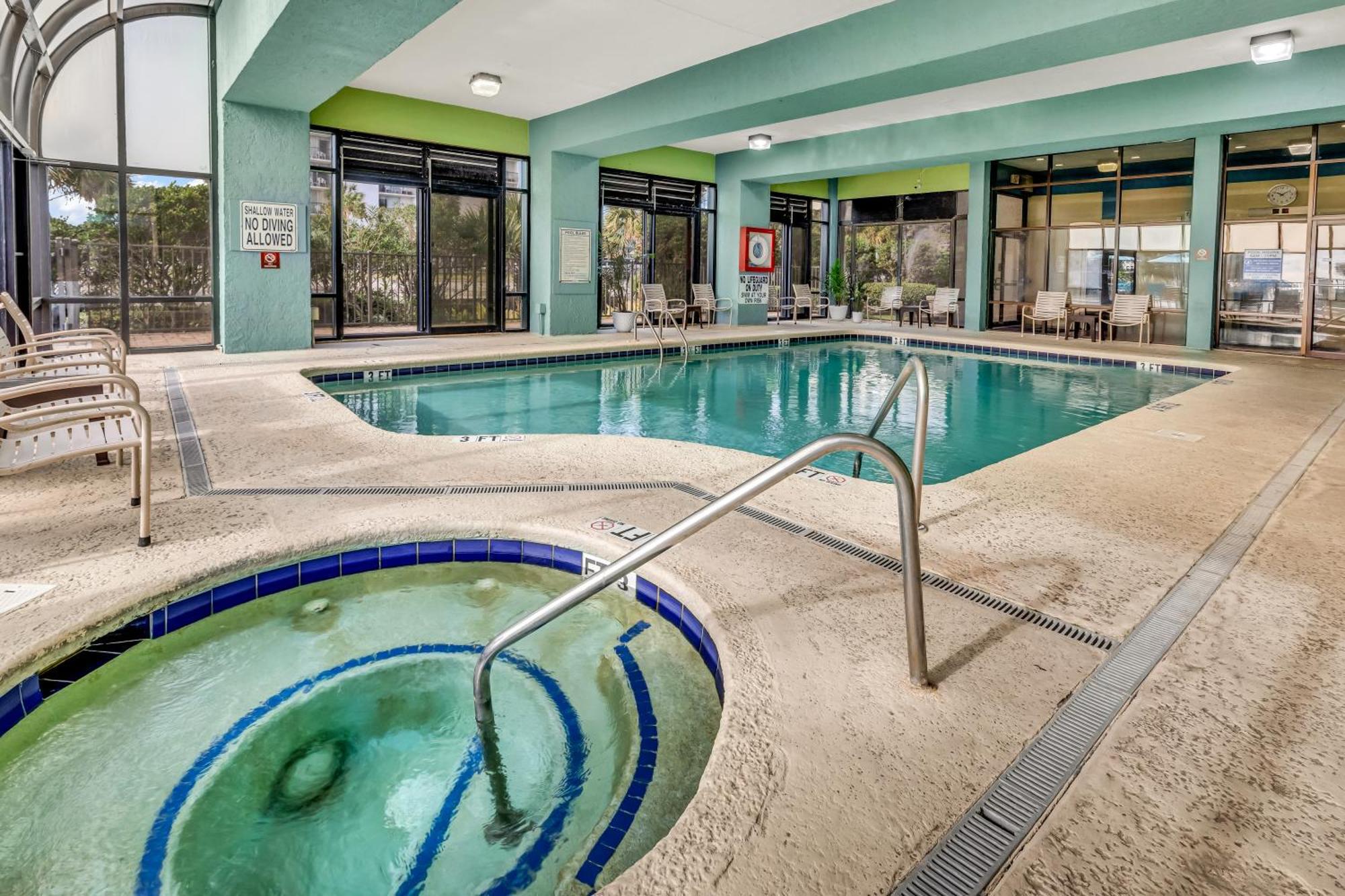 Ocean View Double Suite! Sleeps 4 Meridian Plaza 705 Myrtle Beach Exteriér fotografie