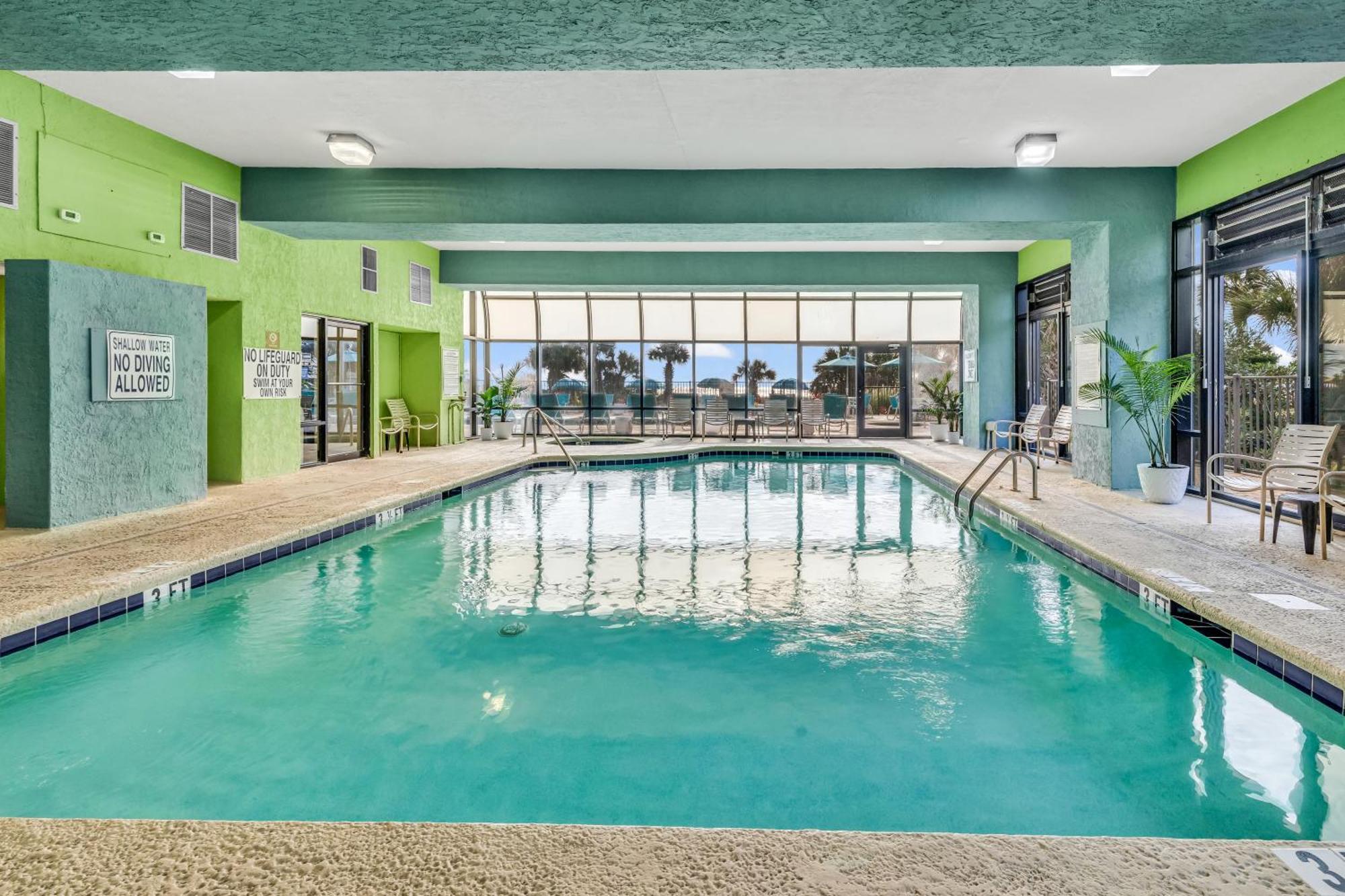 Ocean View Double Suite! Sleeps 4 Meridian Plaza 705 Myrtle Beach Exteriér fotografie
