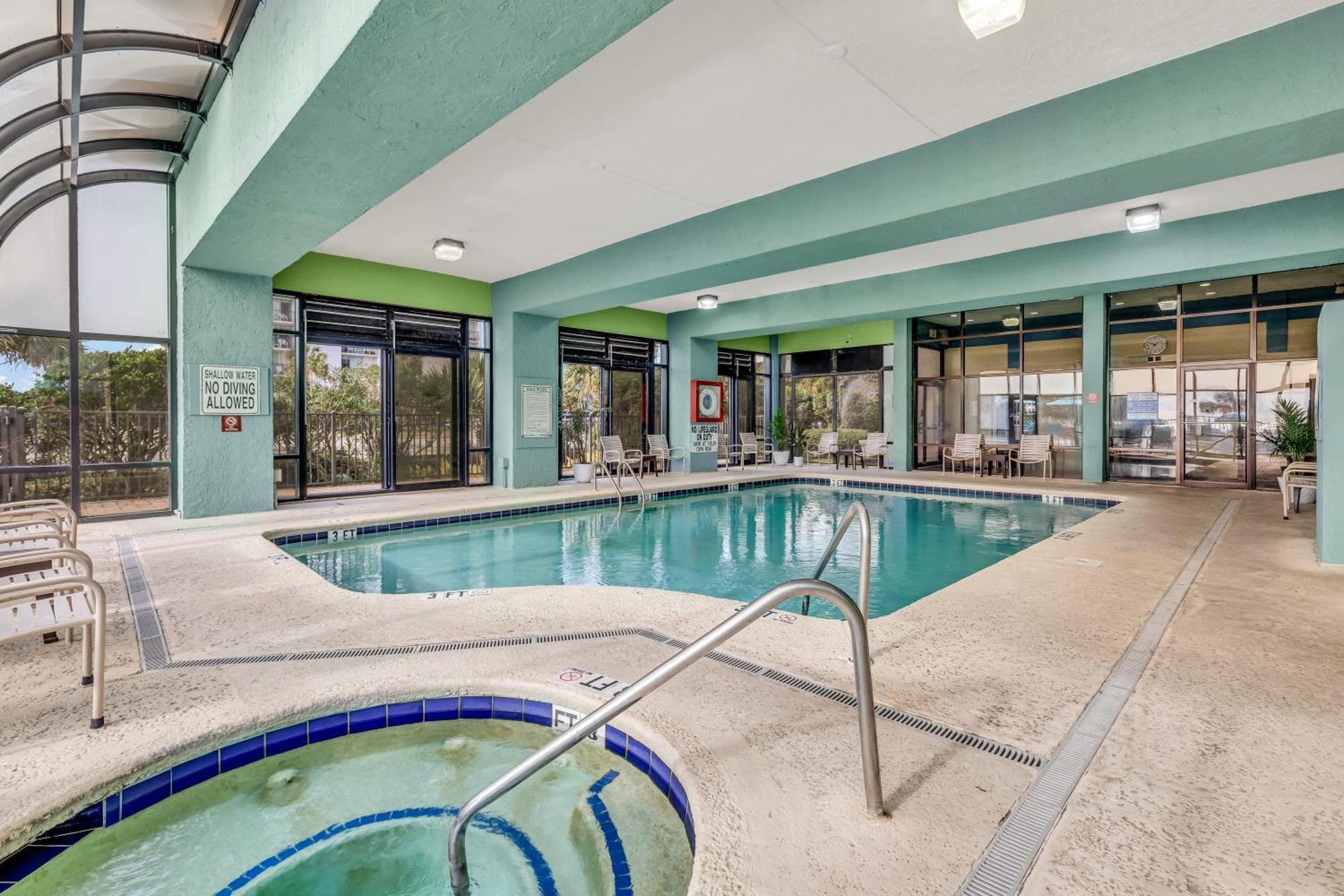 Ocean View Double Suite! Sleeps 4 Meridian Plaza 705 Myrtle Beach Exteriér fotografie