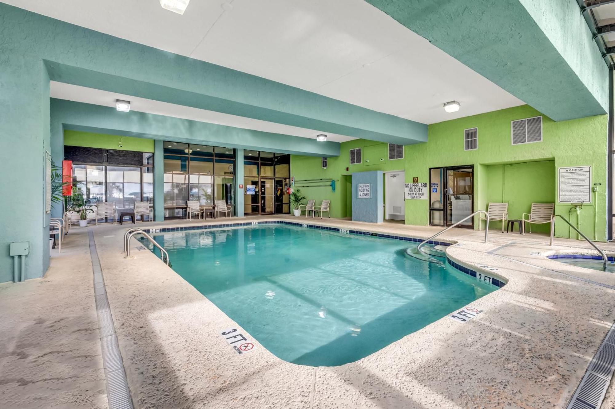 Ocean View Double Suite! Sleeps 4 Meridian Plaza 705 Myrtle Beach Exteriér fotografie