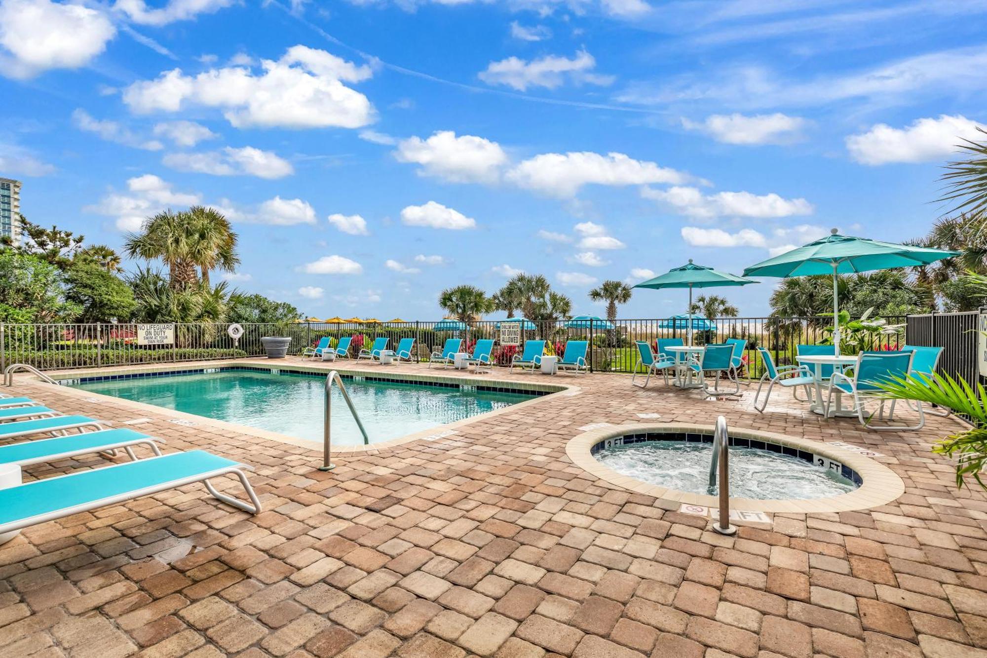 Ocean View Double Suite! Sleeps 4 Meridian Plaza 705 Myrtle Beach Exteriér fotografie