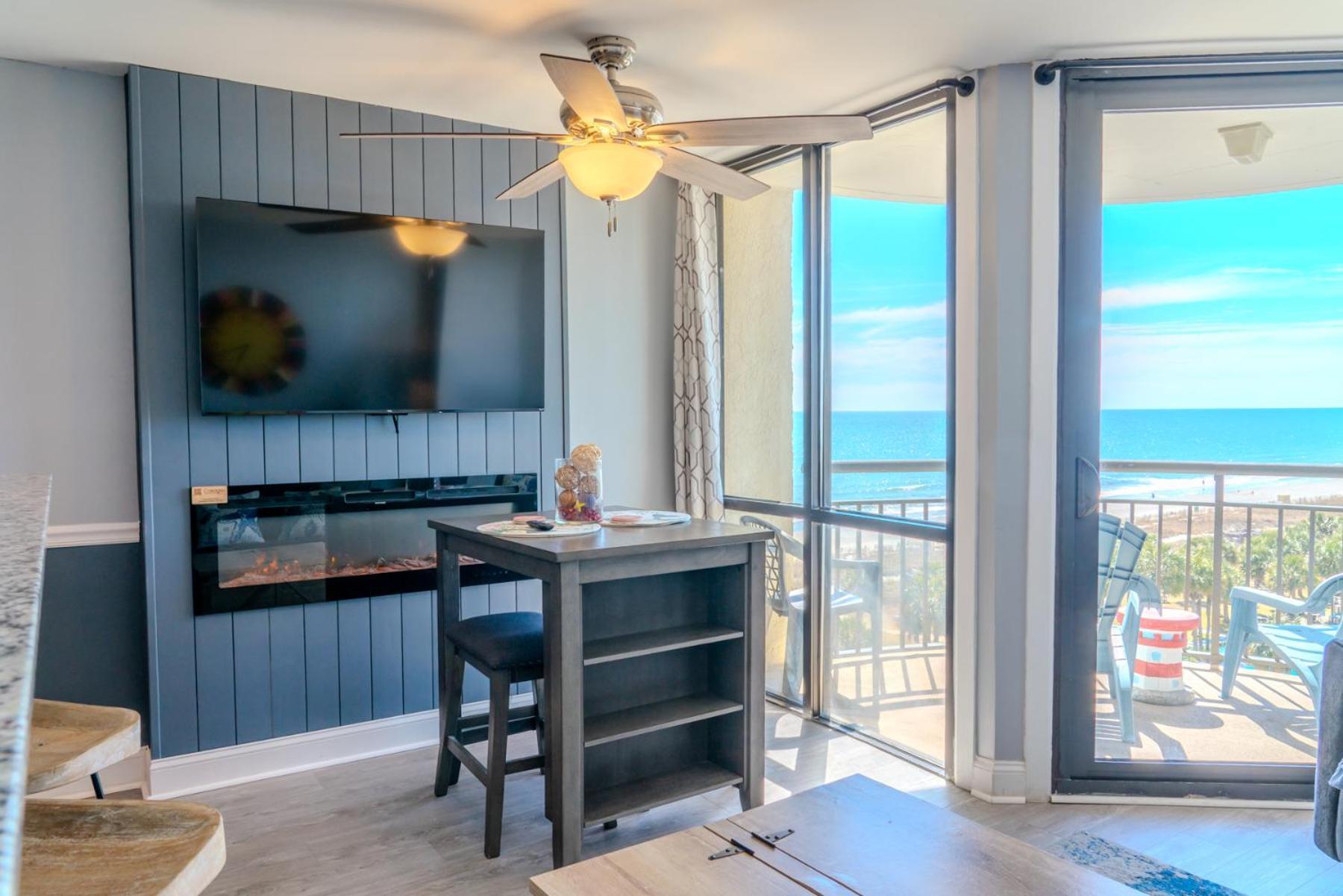 Ocean View Double Suite! Sleeps 4 Meridian Plaza 705 Myrtle Beach Exteriér fotografie