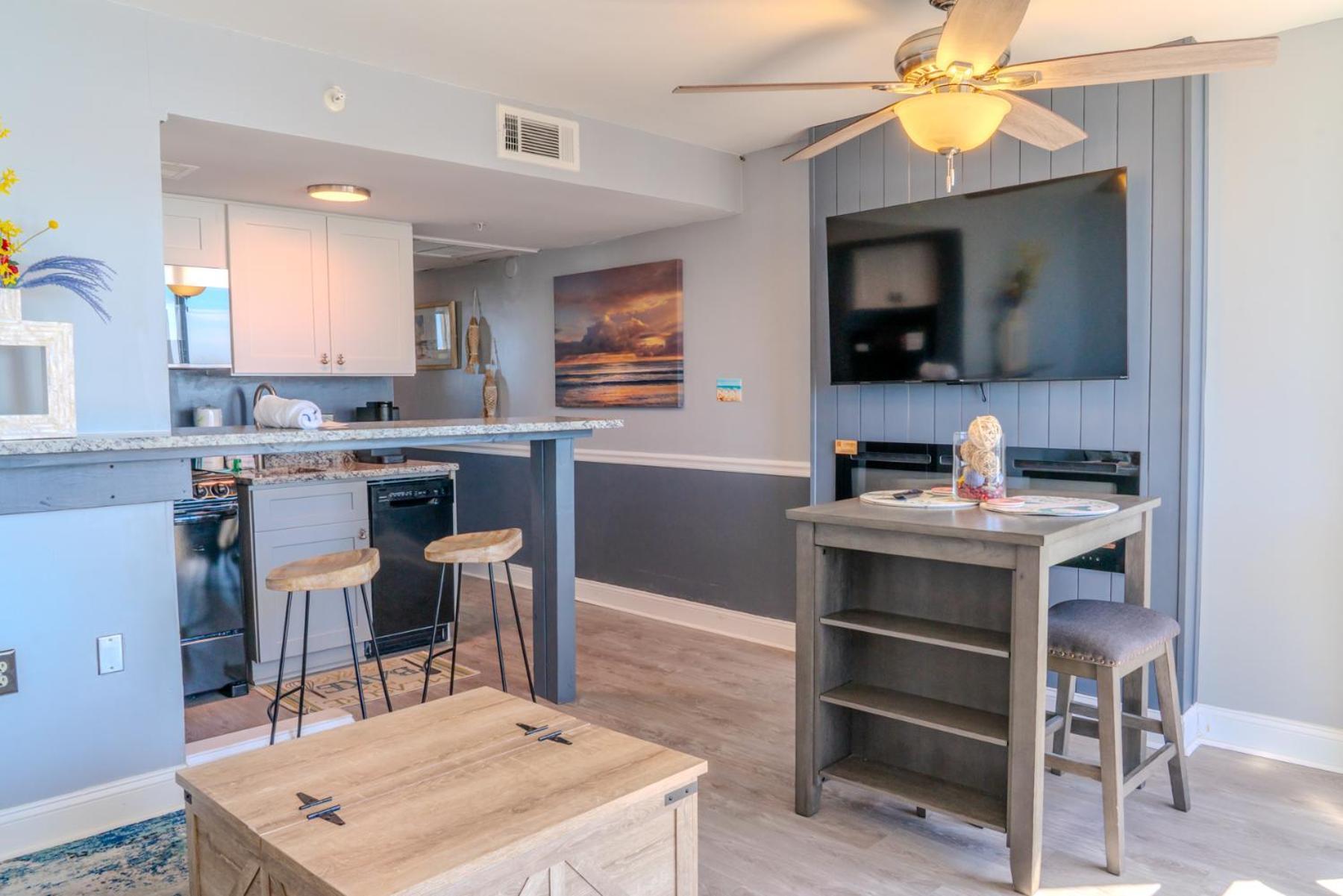 Ocean View Double Suite! Sleeps 4 Meridian Plaza 705 Myrtle Beach Exteriér fotografie